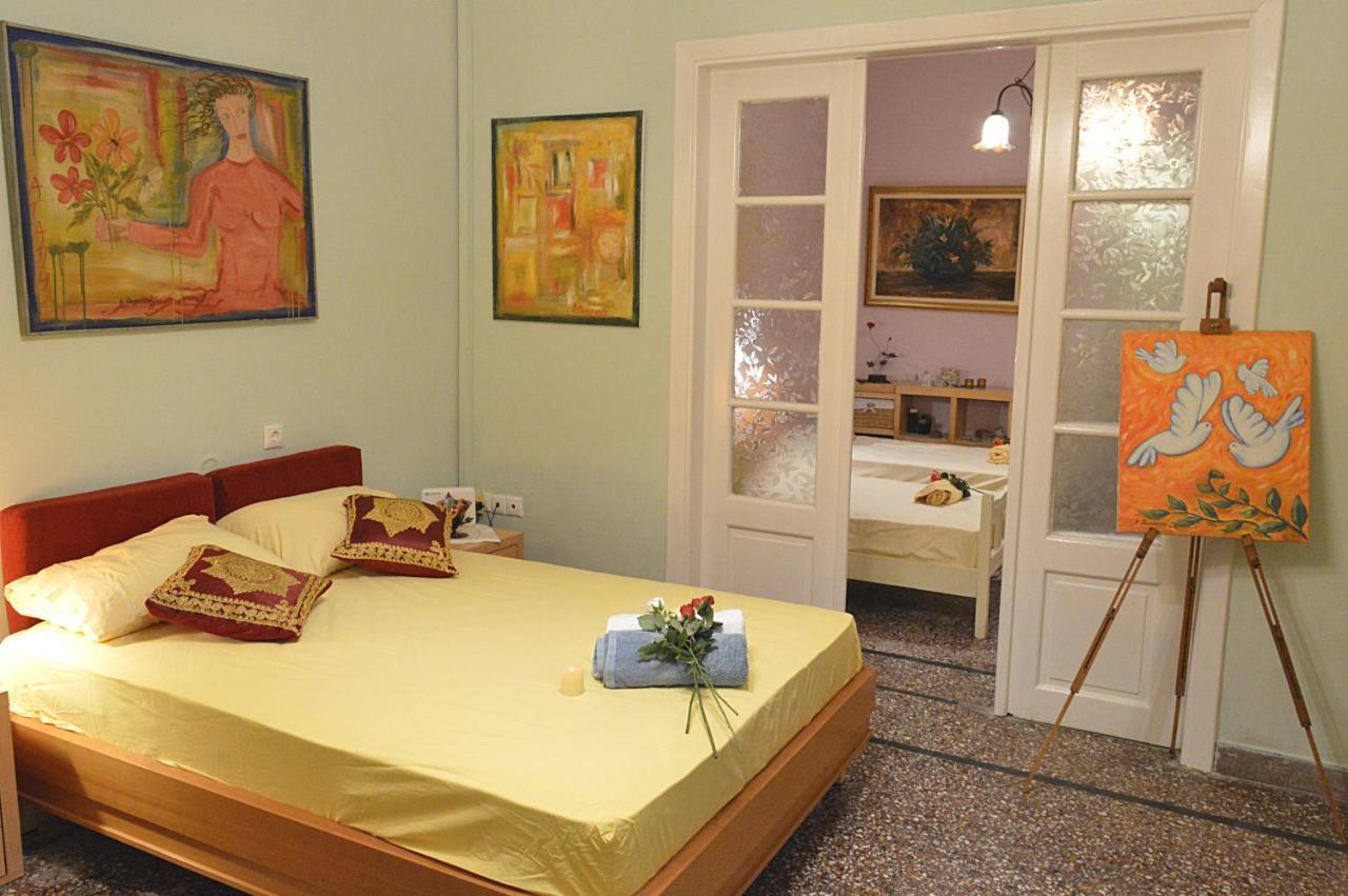 Pireas Port Next To Metro Artistic House Apartment Екстериор снимка